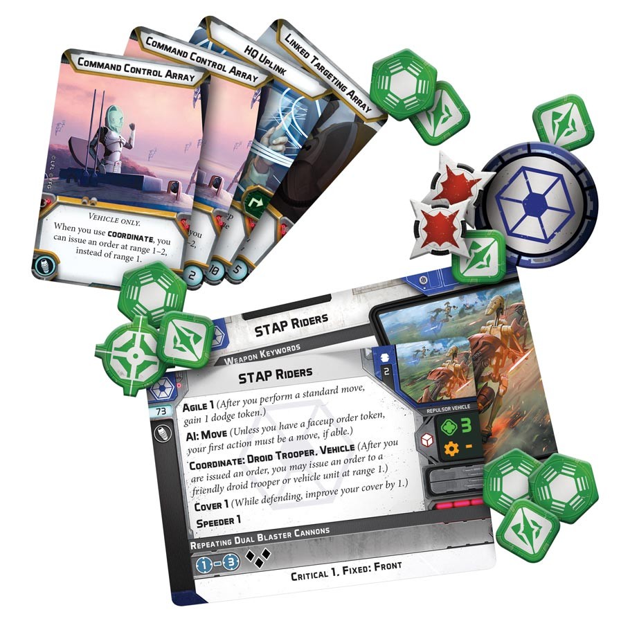 Star Wars : Legion - STAP Riders Unit Expansion